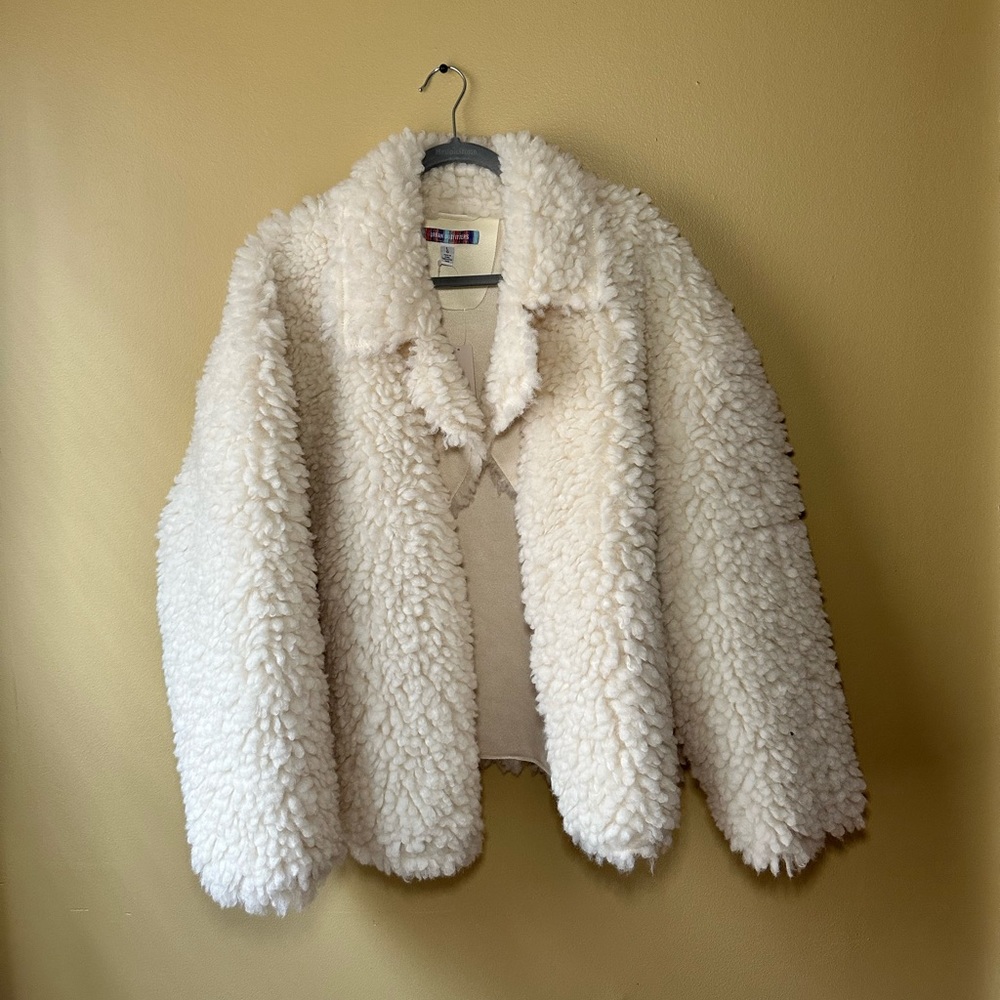 Urban Outfitters Sherpa Oversized Jacket
